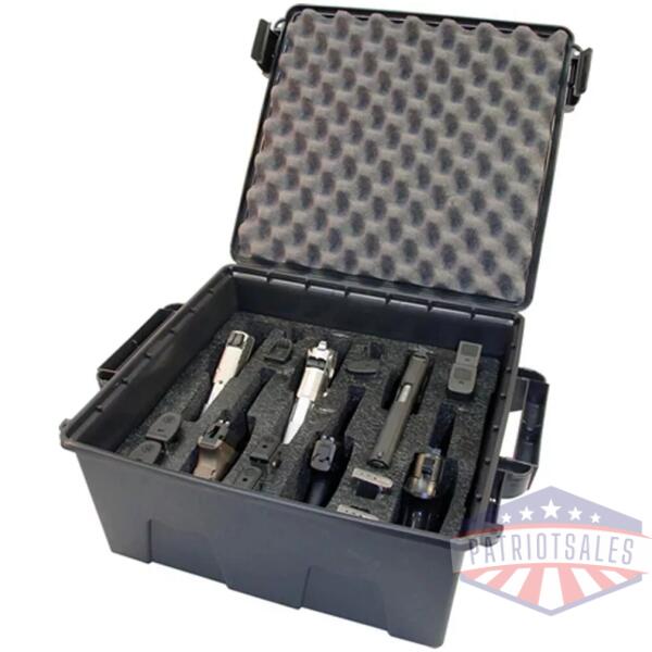 MTM Tactical Pistol Handgun Case Fits 6 Handguns Dark Earth