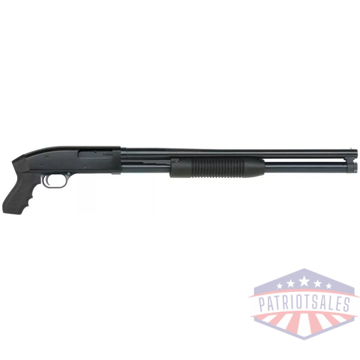 Mossberg maverick 88 shotgun 12 ga 3" chamber 7rd magazine 20" barrel black with pistol grip - image 1