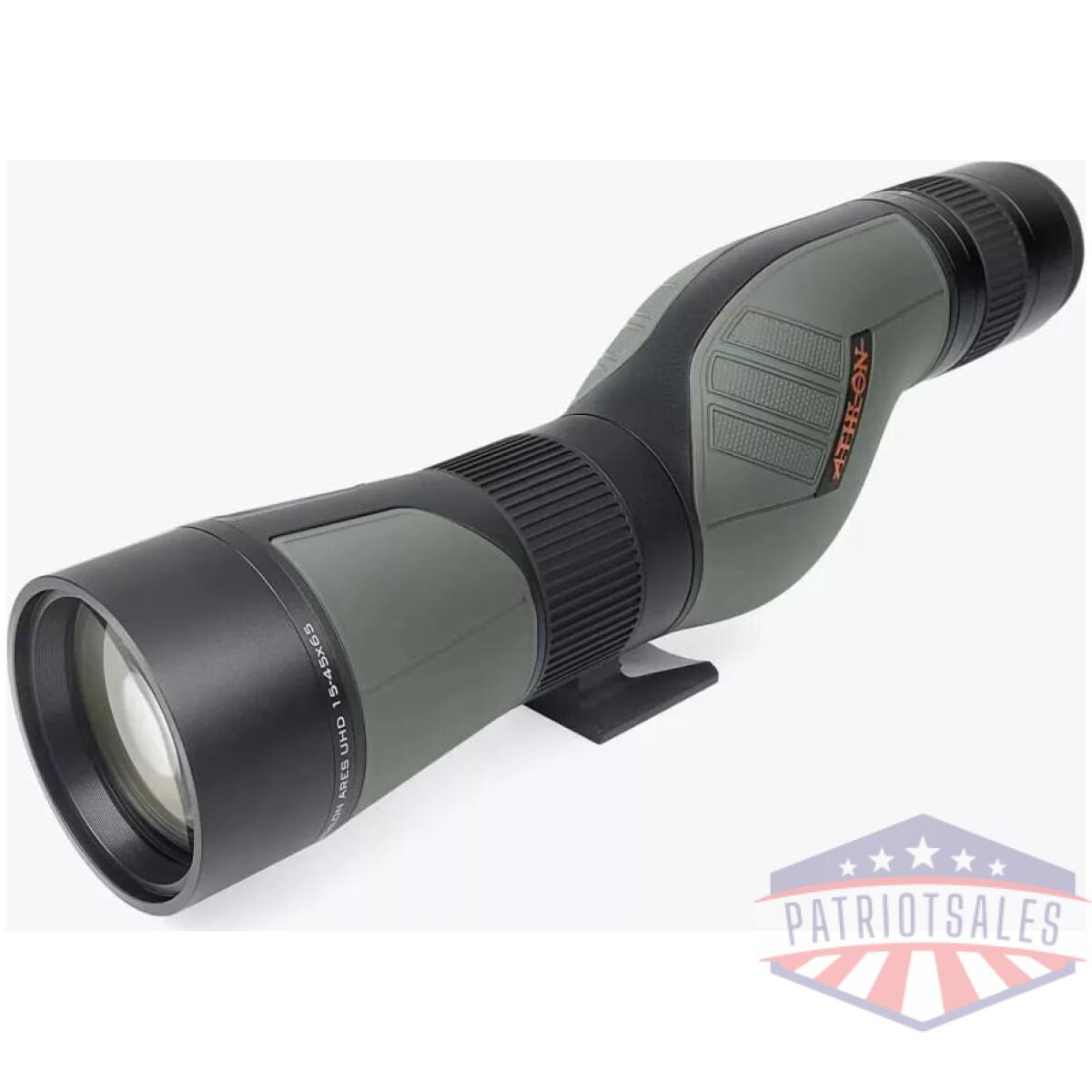 Athlon ares g2 uhd spotting scope 15-45x65 green straight angle - image 1