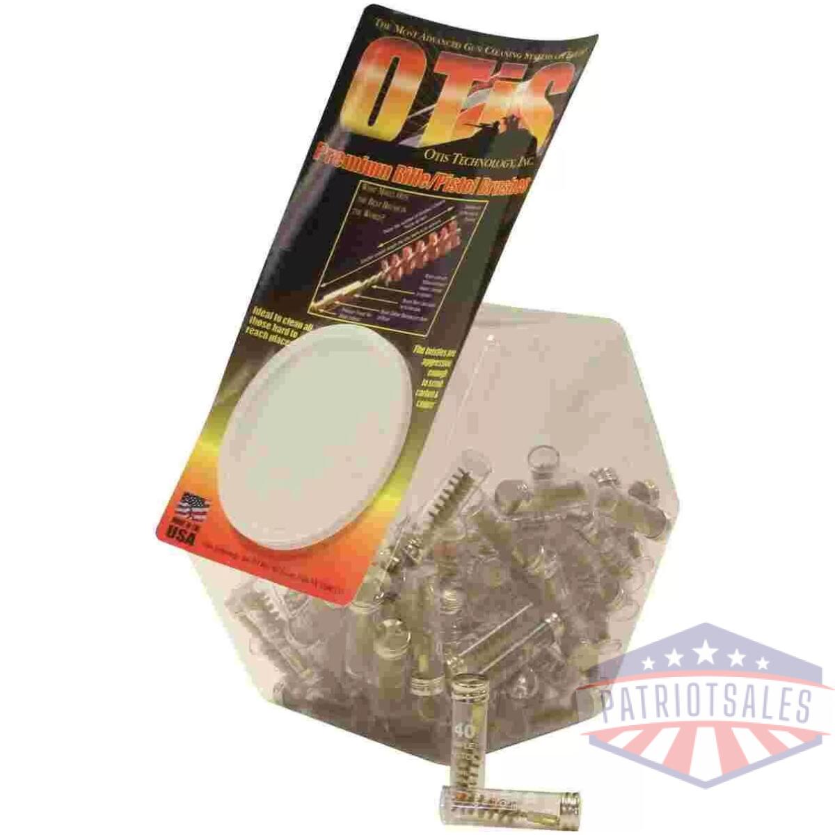 Otis pop canister of rifle/pistol brushes. 40 cal - 100 ct - image 1