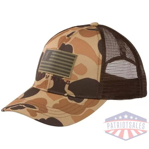 Browning Patriot Camo Cap Vintage Tan