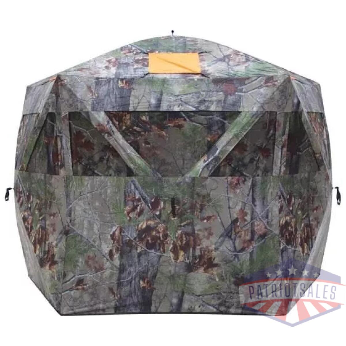 Barronett blinds feather five ground blind bloodtrail backwoods camo - image 1