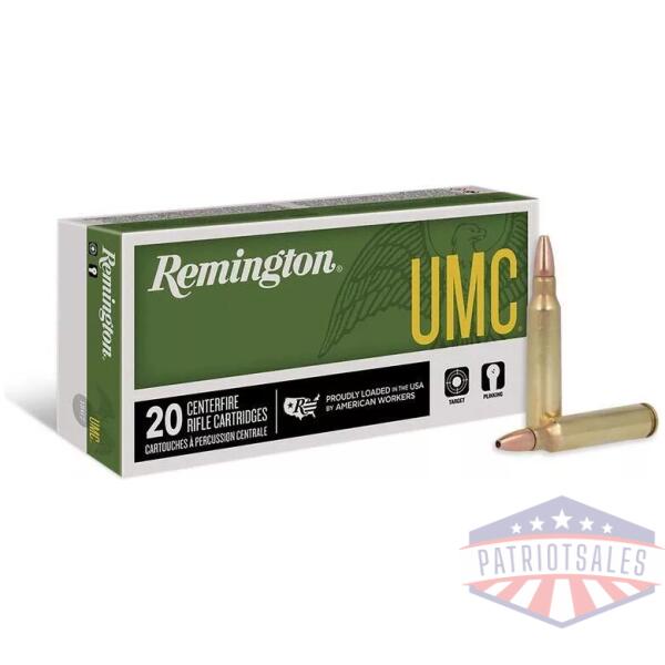 Remington UMC Rifle Ammunition .223 Rem 50 gr JHP 3425 fps 20/ct