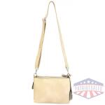 Rugged Rare Iris Concealed Carry Purse Taupe
