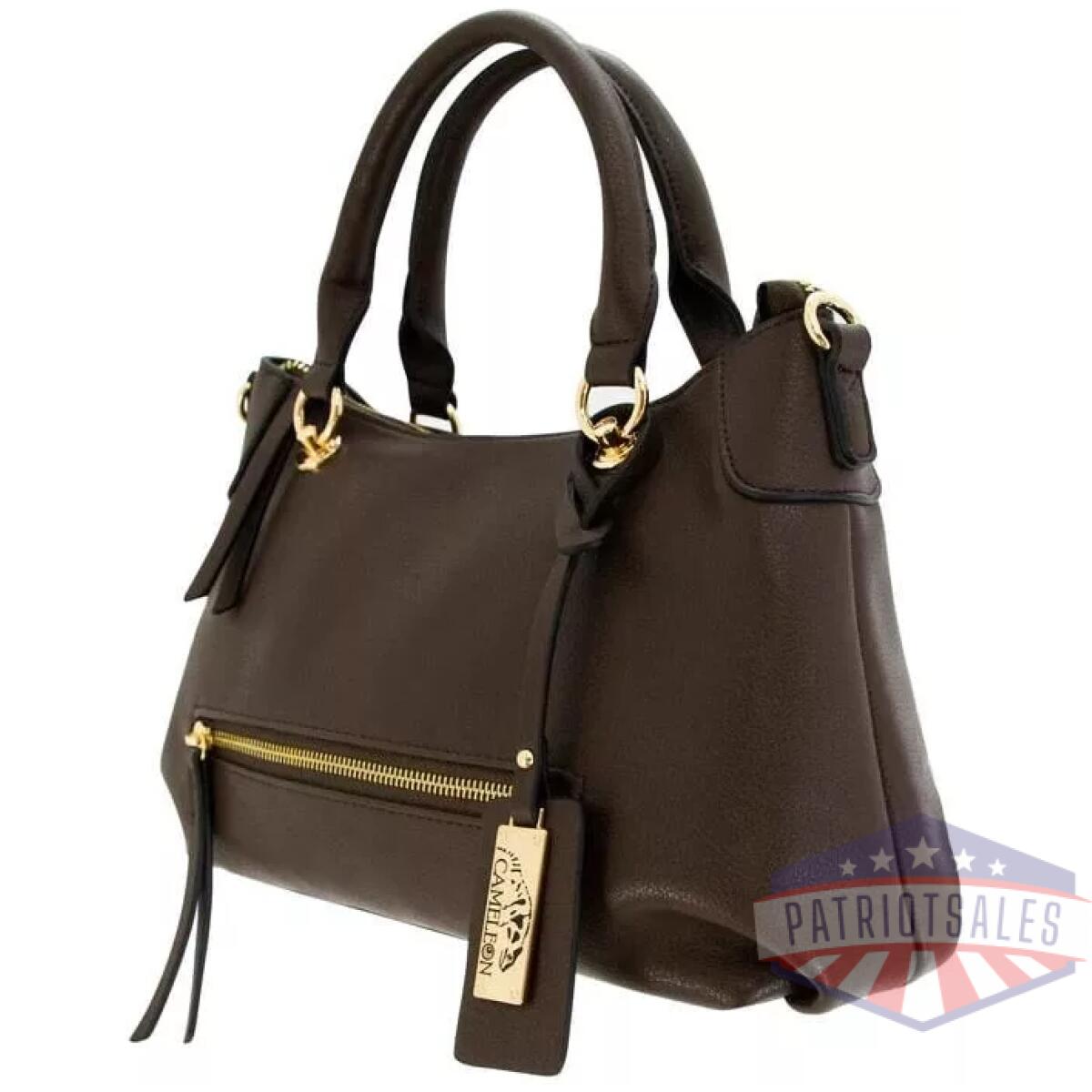 Rugged rare darcy concealed carry handbag wood - image 1