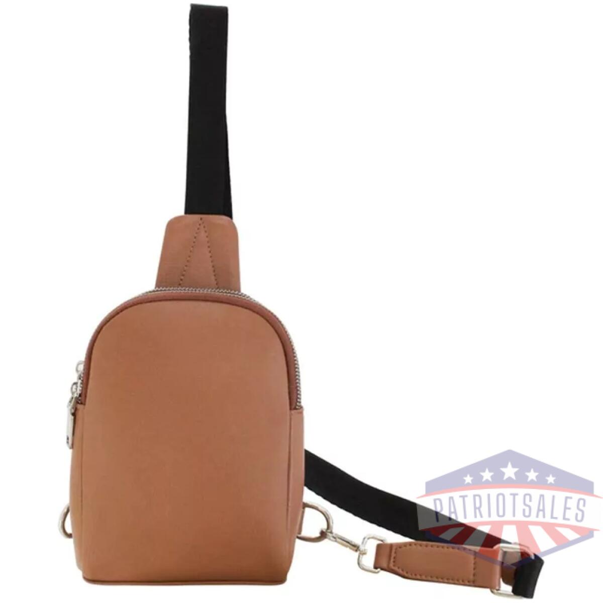 Rugged rare stav sling pack concealed carry purse tan - image 1