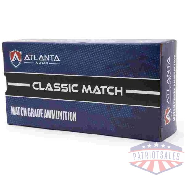 Atlanta Arms Classic Match Handgun Ammunition .45 Auto 230gr FMJ 750 fps 50/ct