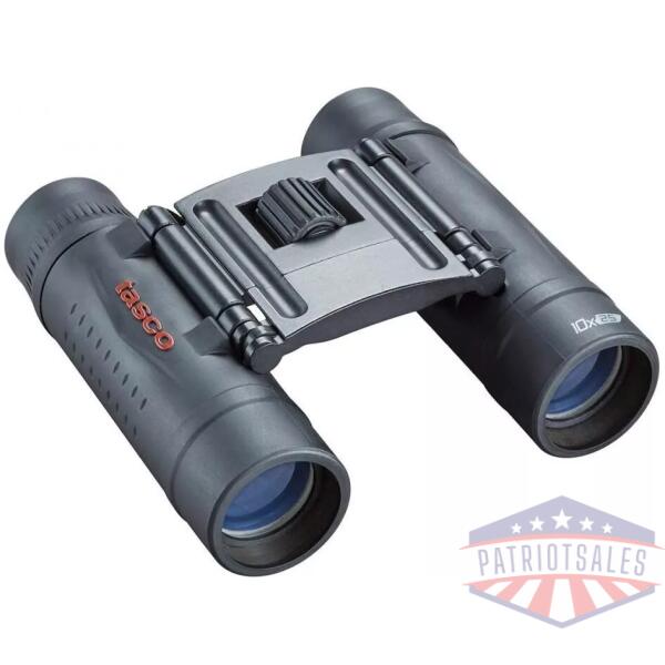 Tasco Essentials Roof Binocular 10x25mm Black MC Box 6L
