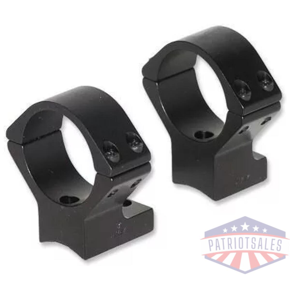 Talley lightweight alloy scope mounts - black anodized - 30mm - medium kimber 8400 - image 1