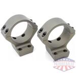 Talley Browning X-Bolt Scope Mounts 34mm High 20 MOA Long/Magnum Smoked Bronze