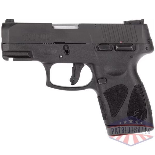 Taurus G2S 9mm Luger 7 rd Magazine 3.2" Barrel Black Slide/Black Grip