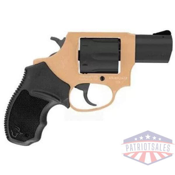 Taurus 856 Ultra Lite Handgun .38 Spl 6rd Capacity 2" Barrel Sabre Sand Frame & Black Cylinder