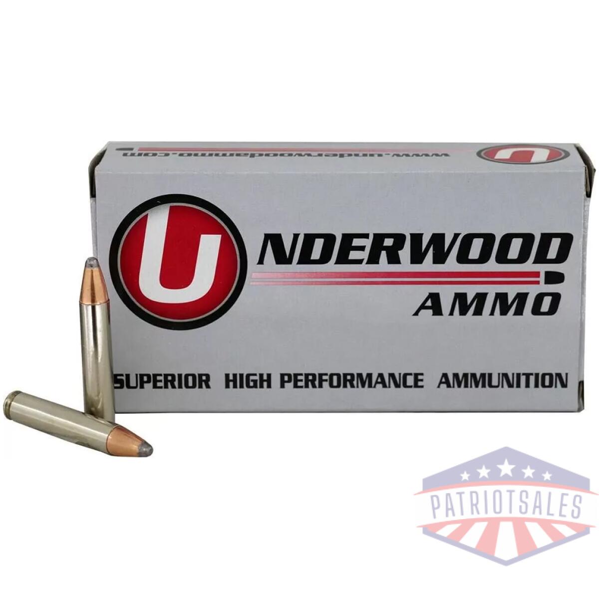 Underwood ammo interlock spire point rifle ammunition 350 legend 170gr sp 2250 fps 20/ct - image 1