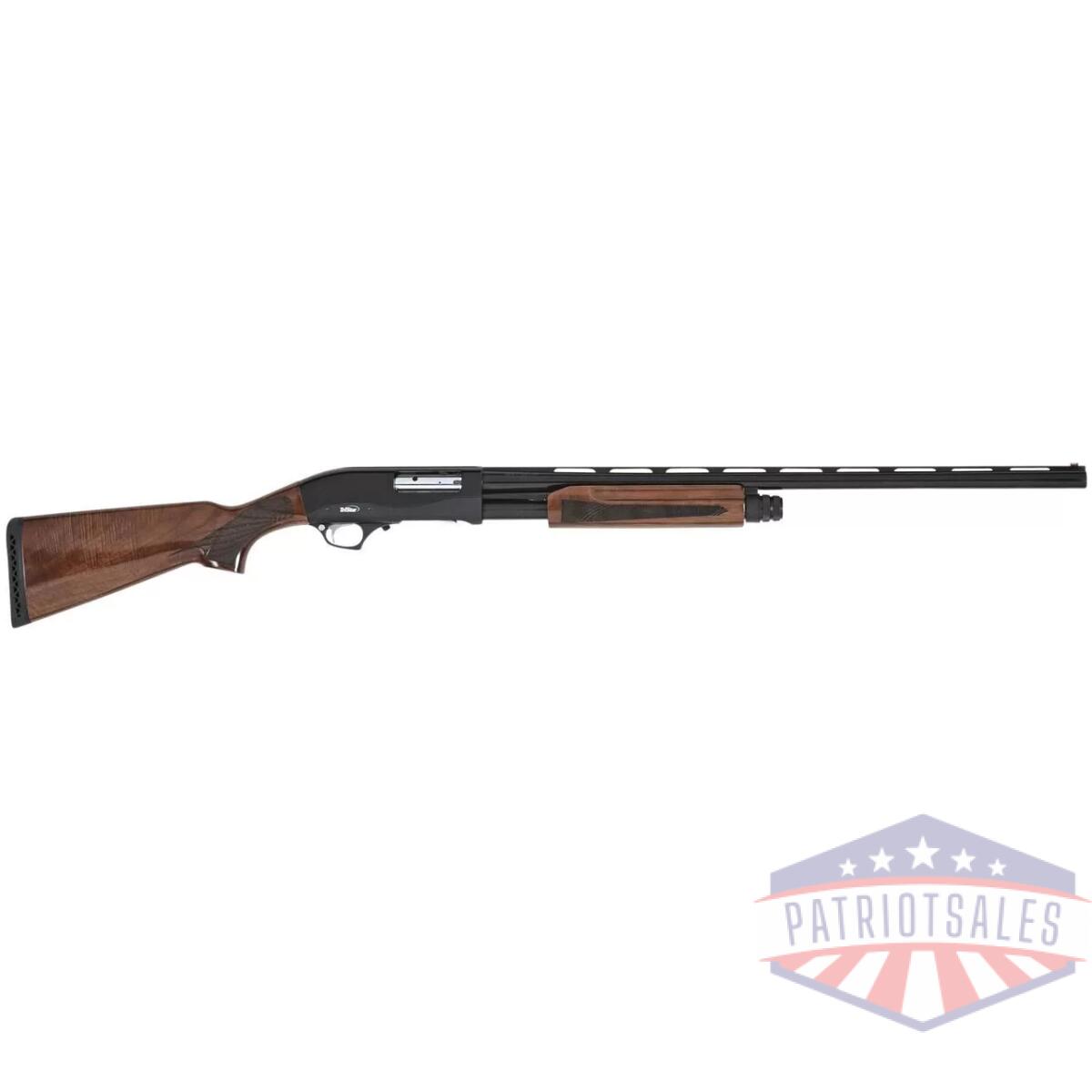 Tristar cobra iii pump shotgun 12ga 5rd capacity 28" barrel wood stock - image 1