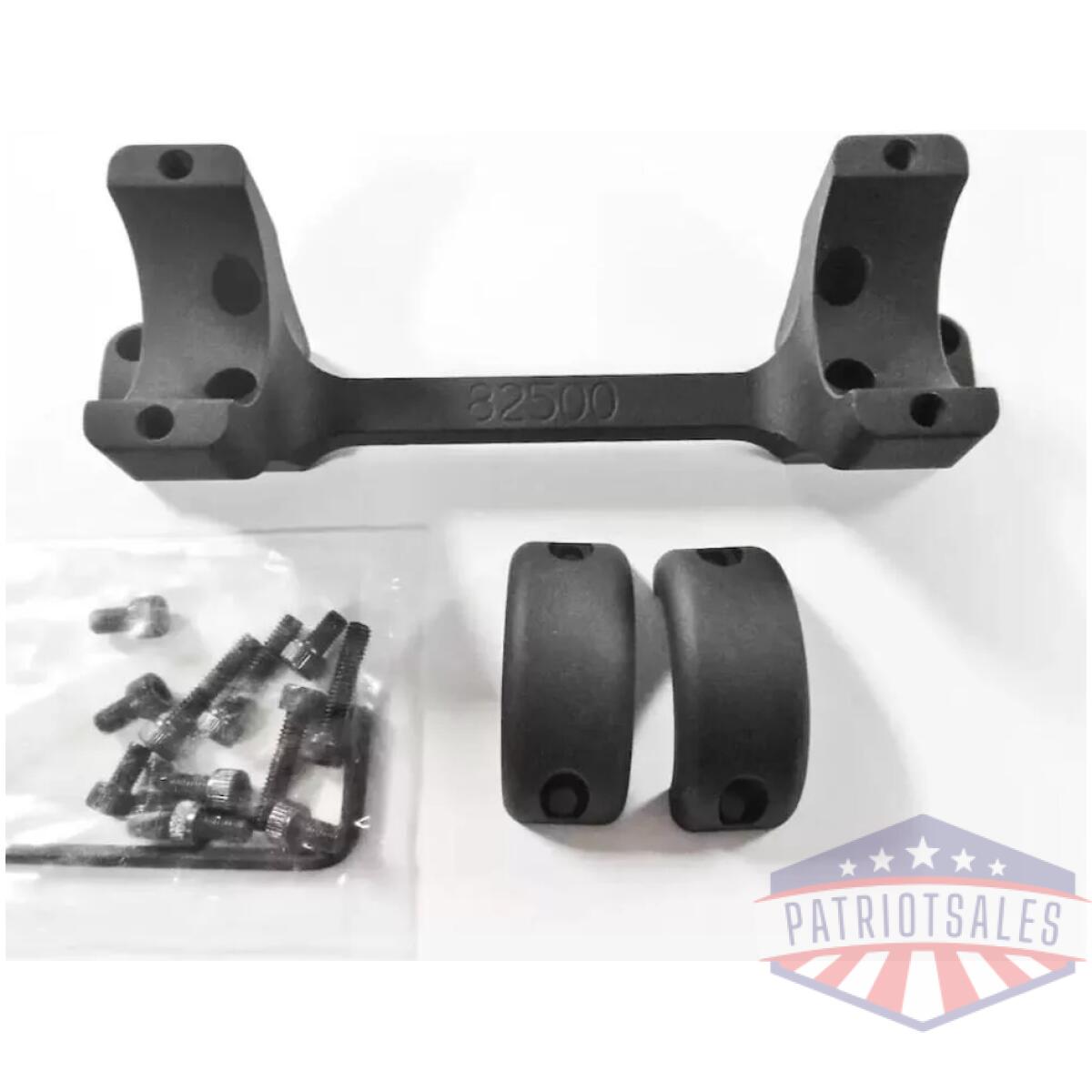 Dnz game reaper browning rifle scope all bar & l/r blr receiver mount 30mm high - black - image 1