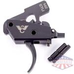 Wilson Combat AR Enhanced Trigger Unit Two Stage 4-4.5 lb Curved Black