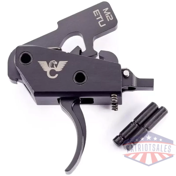 Wilson Combat AR Enhanced Trigger Unit Two Stage 4-4.5 lb Curved Black