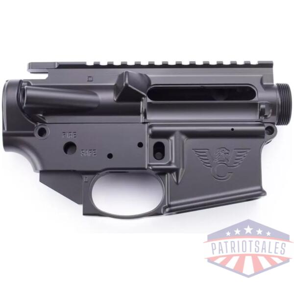 Wilson Combat AR-15 Receiver Set Lower/Upper Matched Set Forged Closed Triggerguard Black