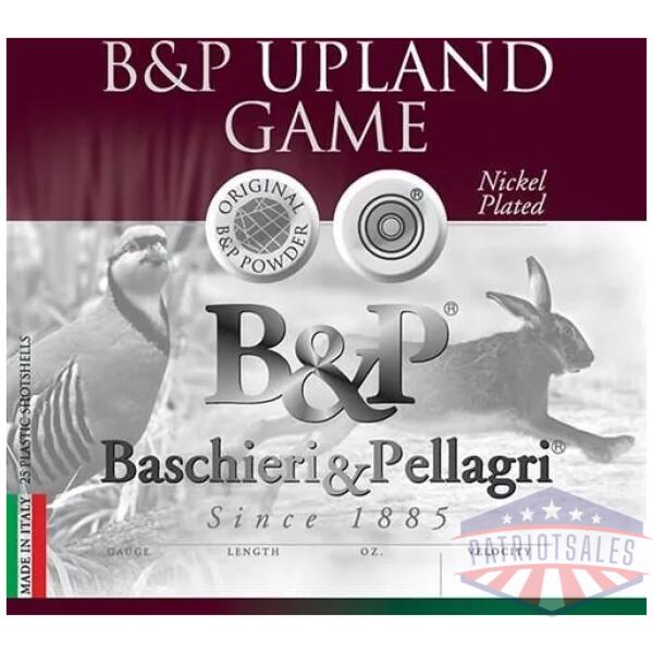 B&P Upland Game Shotshells- 410 ga 3 In 3/4 oz #7.5 1125 fps 25/ct