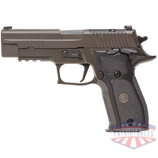 Sig Sauer P226 Legion SAO Handgun 9mm Luger 10rd Magazines (3) 4.4" Barrel Optic Ready Gray/Black Finish Manual Safety