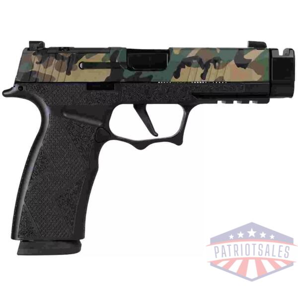 Sig Sauer P365 XMACRO TACOPS "Muilticam" Slide Handgun 9mm Luger 17rd Magazines(3) 3.7" Barrel w/Comp
