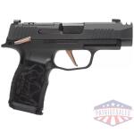 Sig Sauer P365 Rose XL Comp Handgun 9mm Luger 10rd Magazines(2) 3.1" Barrel & Vaultek Pistol Safe