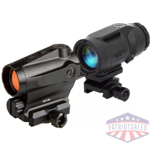 Sig Sauer Combo Kit Romeo5xdr Gen II 2 Moa Red Dot 65 Moa Circle Dot Juliet5