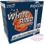 Fiocchi White Rino Crusher Shotshells 12ga  2-3/4" 1-1/8oz 1300 fps #7.5 25/ct