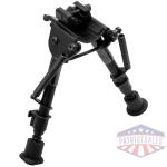 Truglo Tac-Pod Adjustable Bipod with Fixed Base - Adjustable from 6-9"