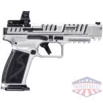 Canik SFx Rival-S Chrome Handgun 9mm Luger 18rd Magazines (2) 5" Barrel Chrome with MO2 Optic