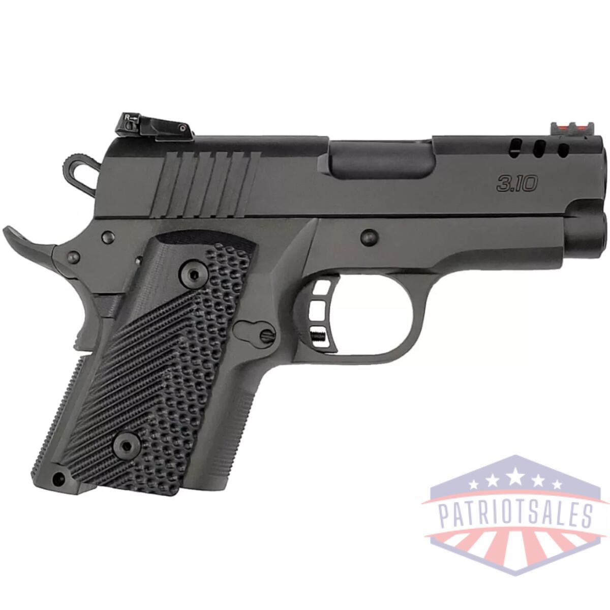 Rock island bbr 1911 handgun 9mm luger 10rd magazine 3. 1" barrel black - image 1