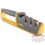 Smith's Adjustable Angle Pull-Thru Knife Sharpener for Straight Edge Knives - Coarse or Fine