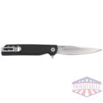 CRKT LCK+ Folding Knife Assisted Opening 3 1/3" Blade Black