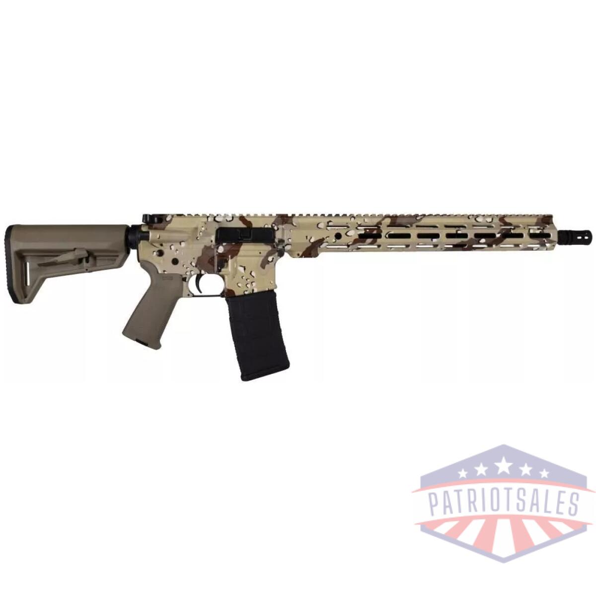 Shark coast ar rifle 5. 56 nato 30rd magazine 16'' barrel chocolate chip with magpul furniture - image 1