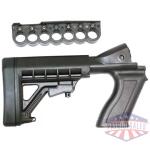 ProMag Mossberg 500 Shotgun Adjustable Buttstock 12 ga  / 7rd Shell Carrier Black Polymer