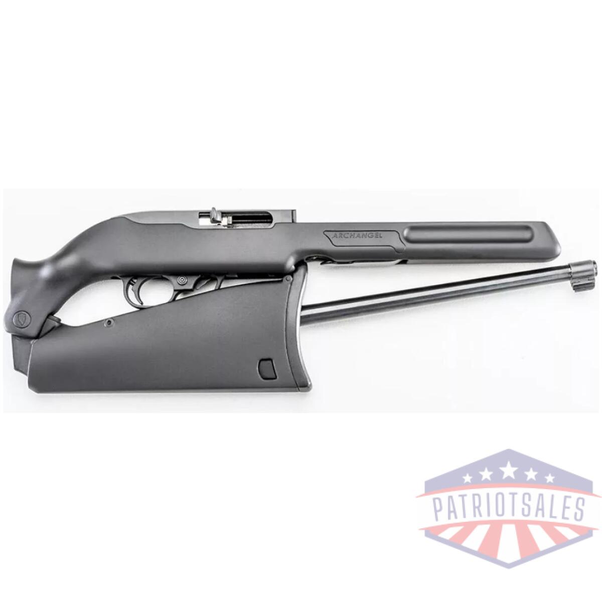 Archangel quick break-down stock for ruger 10/22 black polymer - image 1