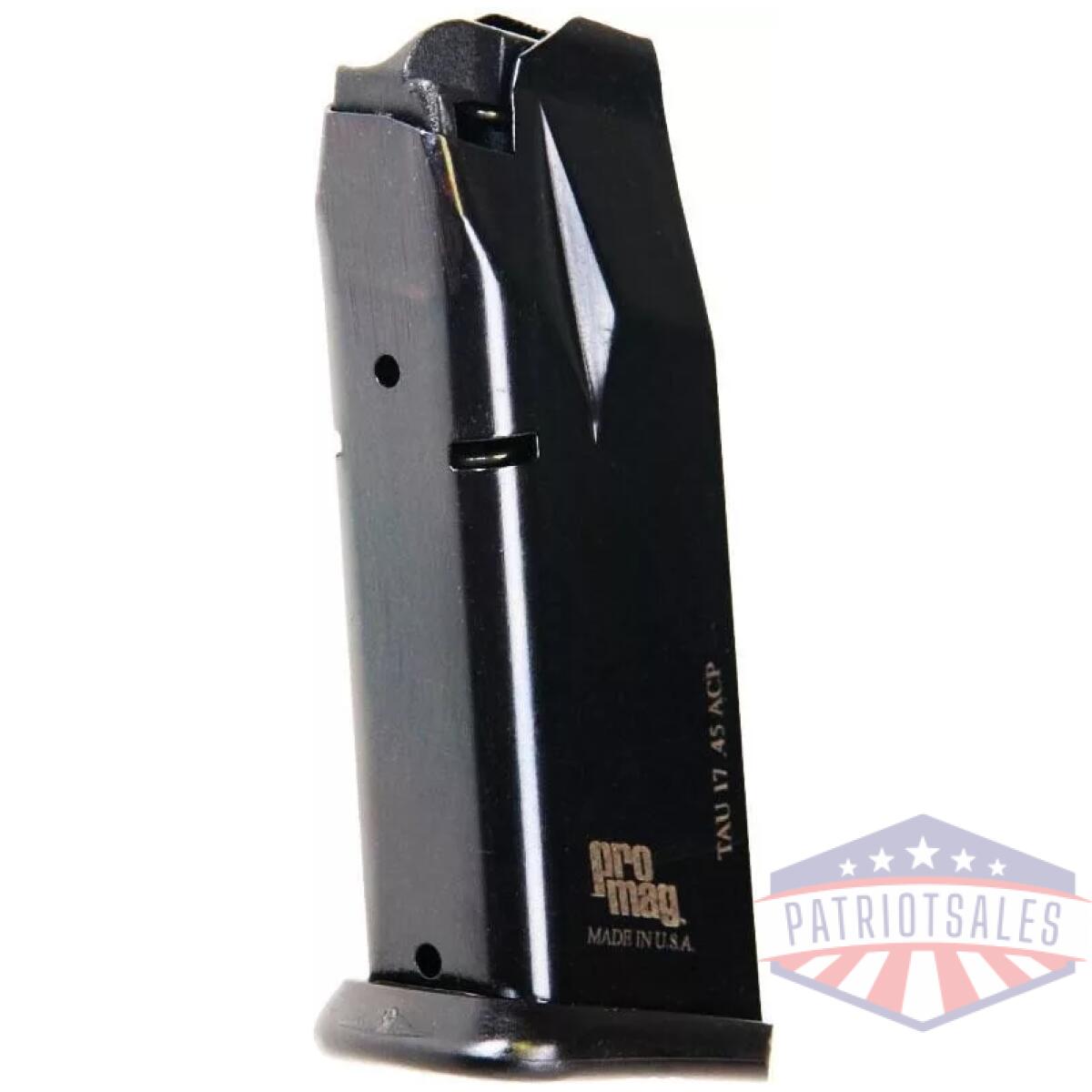 Promag taurus pt145 magazine. 45 acp blued steel 10/rd - image 1