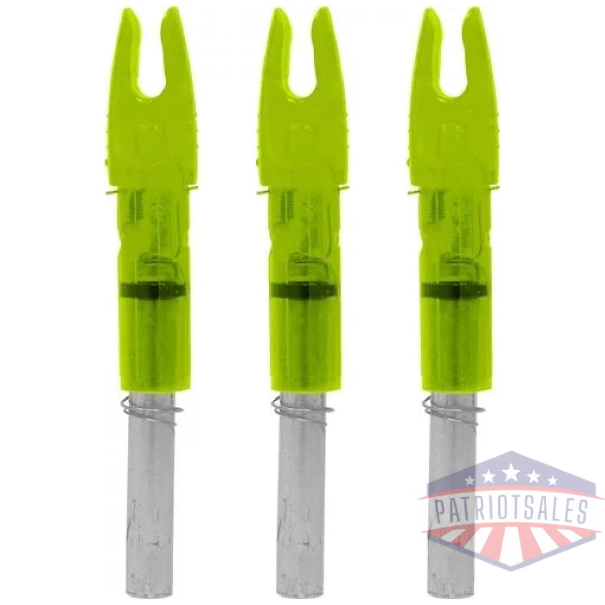 Lumenok lighted nock - gt-series green 3pk - image 3