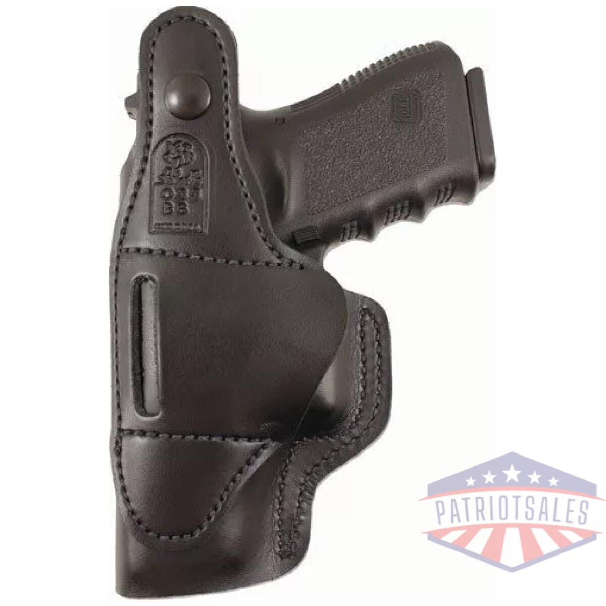 Desantis dual carry ii holster - iwb/owb rh lthr sig p365 blk - image 2