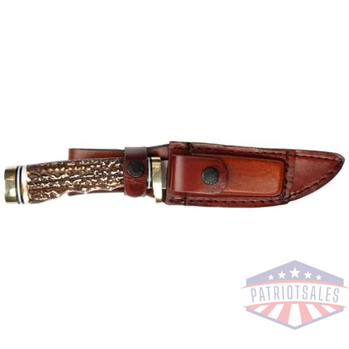 Uncle henry knife next gen - staglon 5" blade w/lthr sheath - image 2