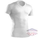 UA Men's Tactical HeatGear Compression V-Neck T-Shirt