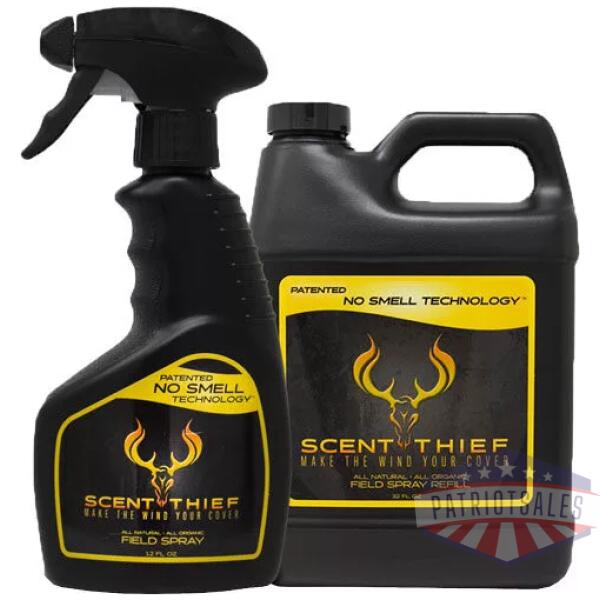 SCENT THIEF FIELD SPRAY COMBO - PACK 12OZ W/32OZ REFILL