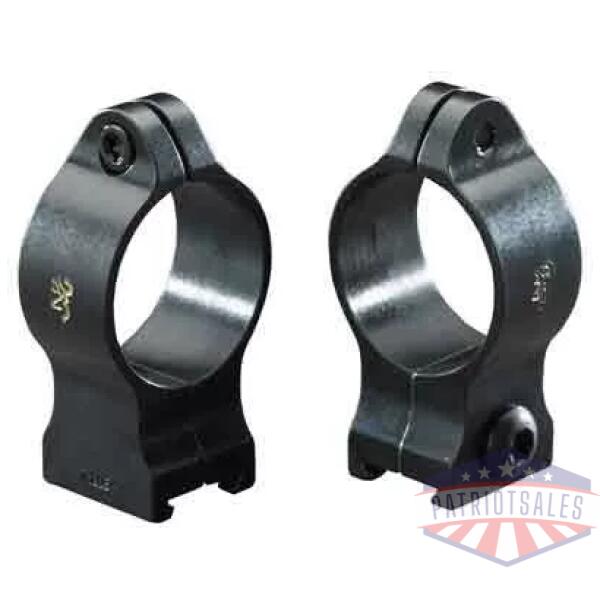 BROWNING RIMFIRE SLIMLINE - RINGS FOR SA2/T-BOLT BLK MATTE