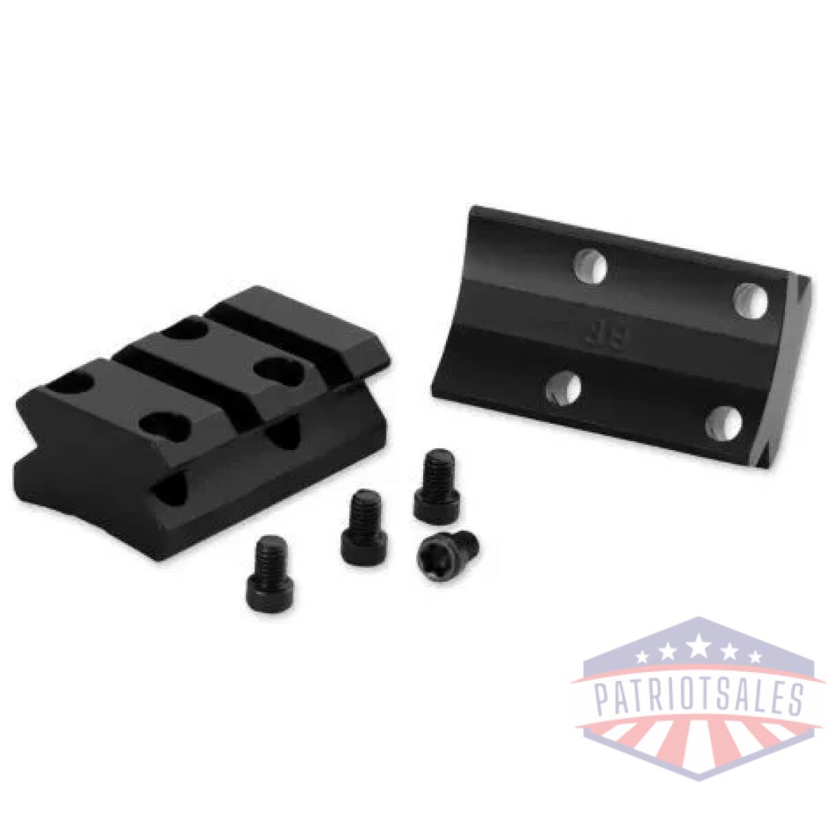Browning x-bolt ii scope base - 2pc black weaver style - image 1