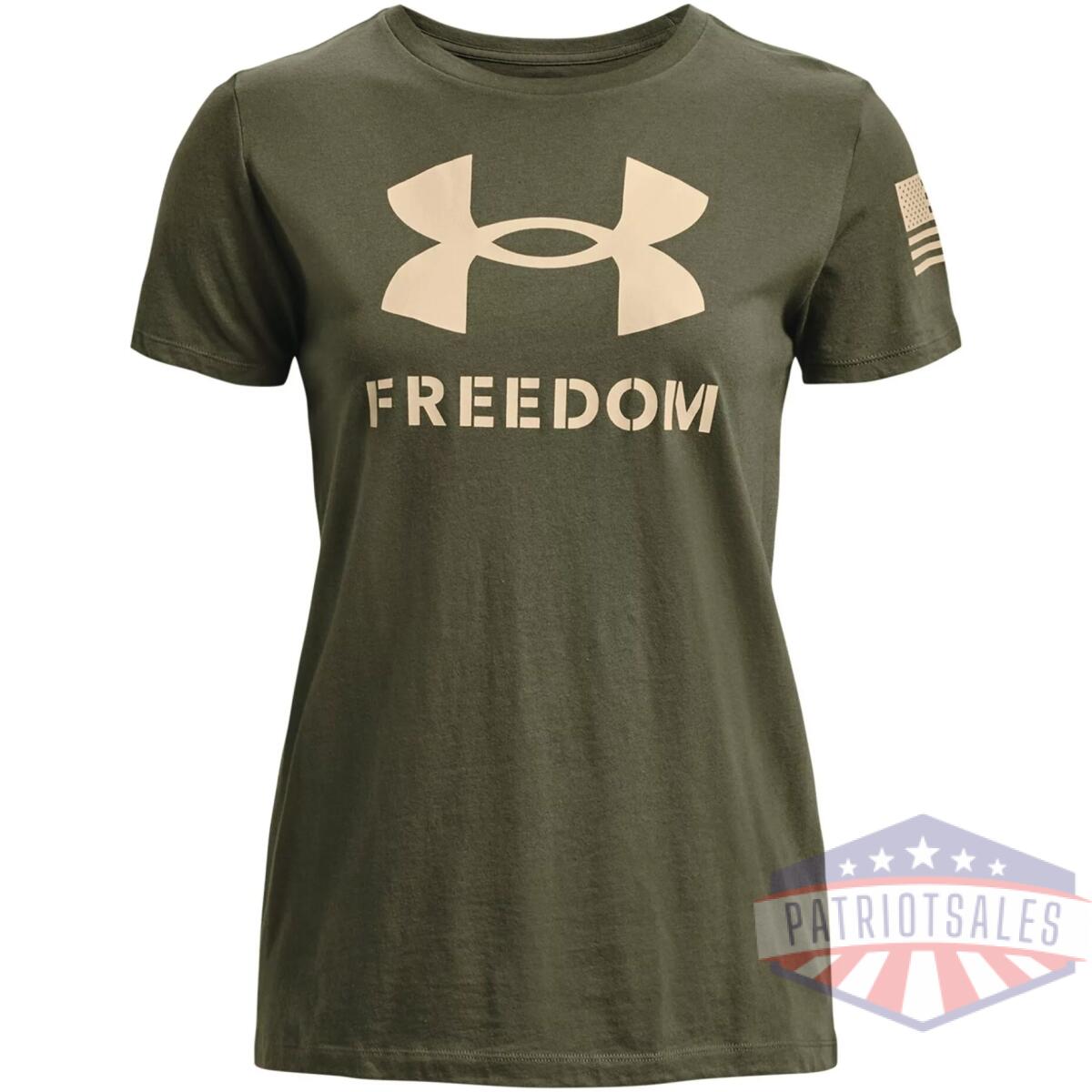 Women's ua freedom logo t-shirt - image 1