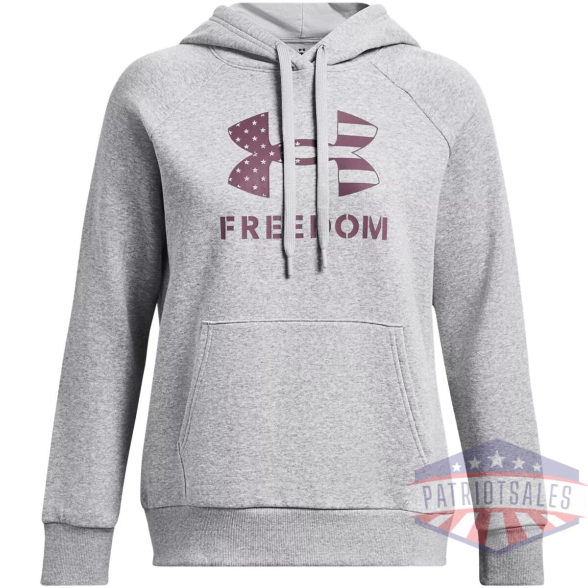 Women's ua freedom rival fleece logo hoodie - image 1
