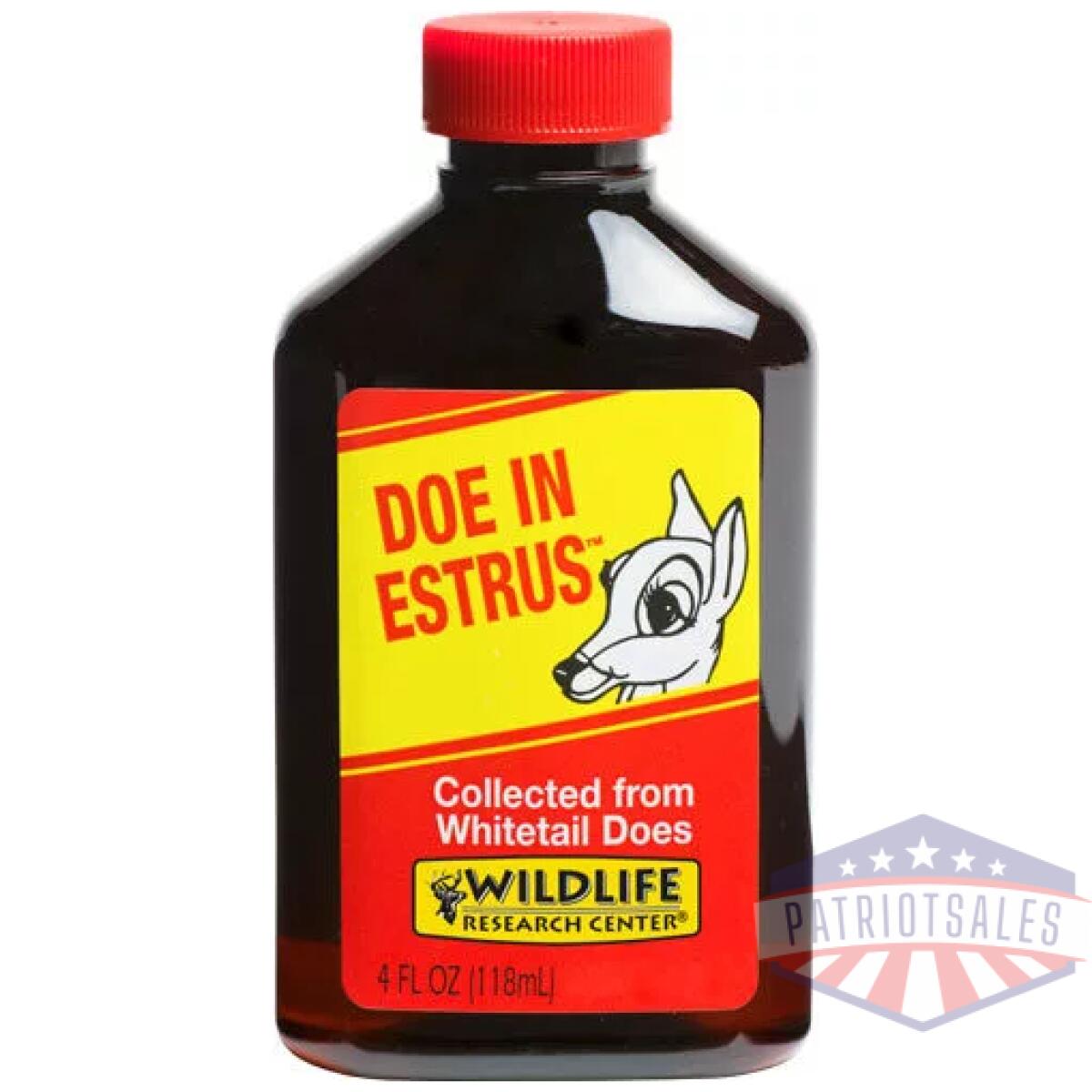 Wrc deer lure doe-in-estrus - 4fl oz bottle - image 2