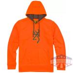 BROWNING TECH HOODIE LS - BLAZE ORANGE X-LARGE - Image 2