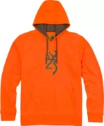 BROWNING TECH HOODIE LS - BLAZE ORANGE XX-LARGE - Image 2