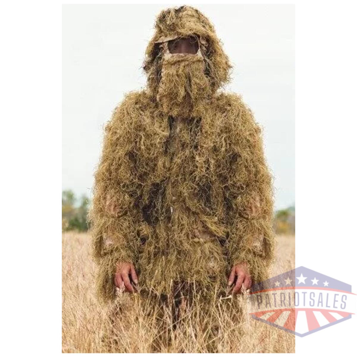 Red rock ghillie suit desert - 5 piece adult medium/large - image 3